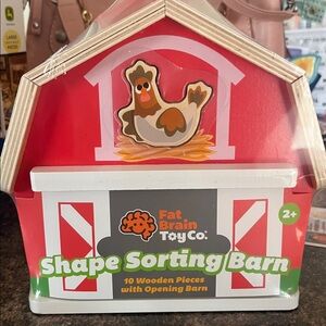 Fat Brain Toy Co. Shape Sorting Barn